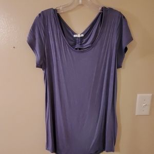 Maurices blue top size xl w/cut out on back